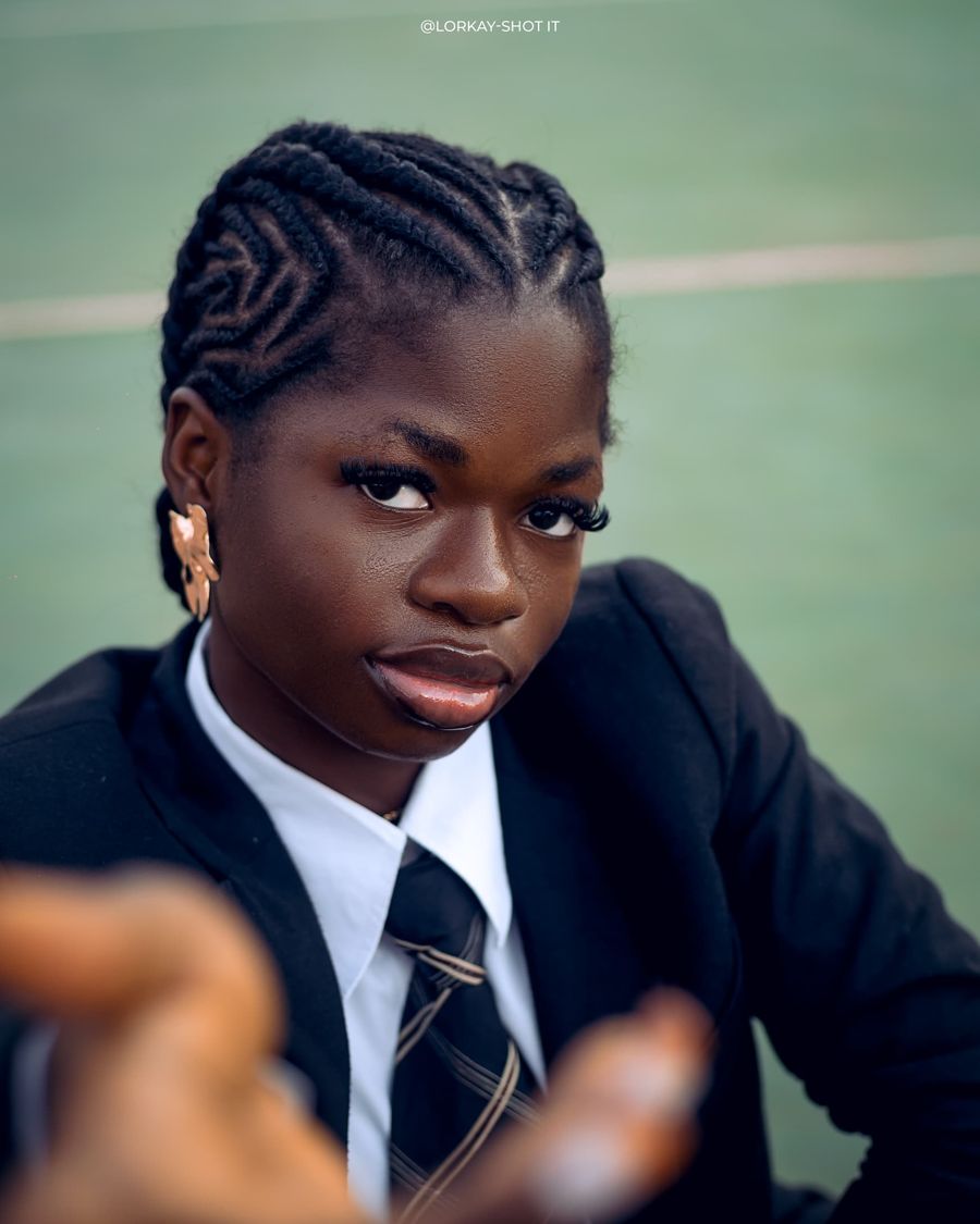 Close-up portrait of Olubunmi Elizabeth